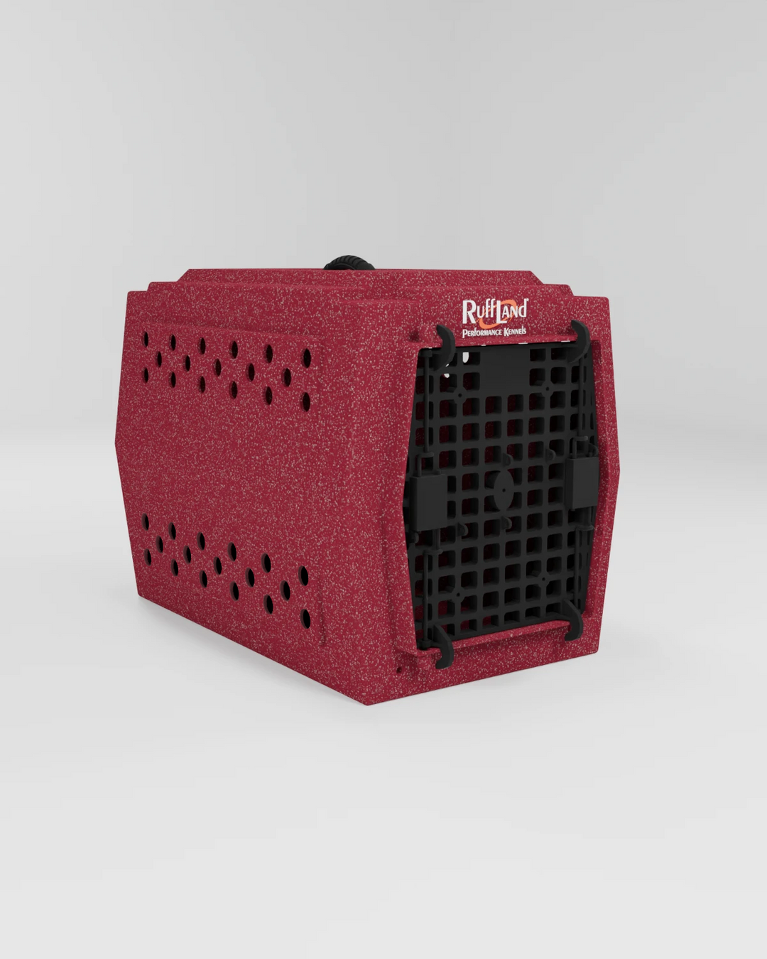RuffLand Medium Kennel - Patriotic Red - Dog crates by Ruff Land Performance Kennels