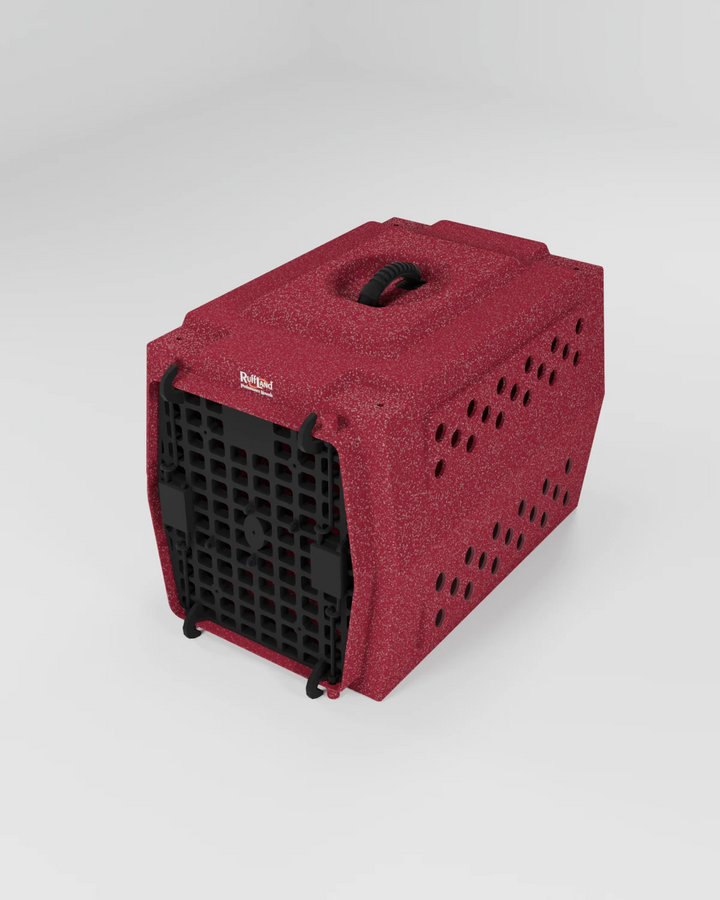 RuffLand Mid-Size Kennel - Patriotic Red - Dog crates by Ruff Land Performance Kennels