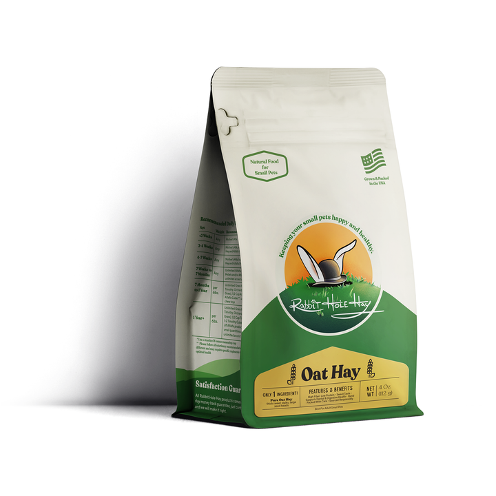 Rabbit Hole Hay Ultra Premium Oat Hay - 4 oz - Hay by Rabbit Hole Hay