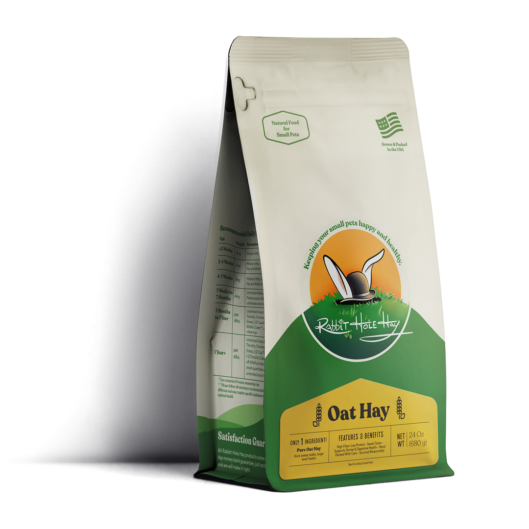 Rabbit Hole Hay Ultra Premium Oat Hay - 24 oz - Hay by Rabbit Hole Hay