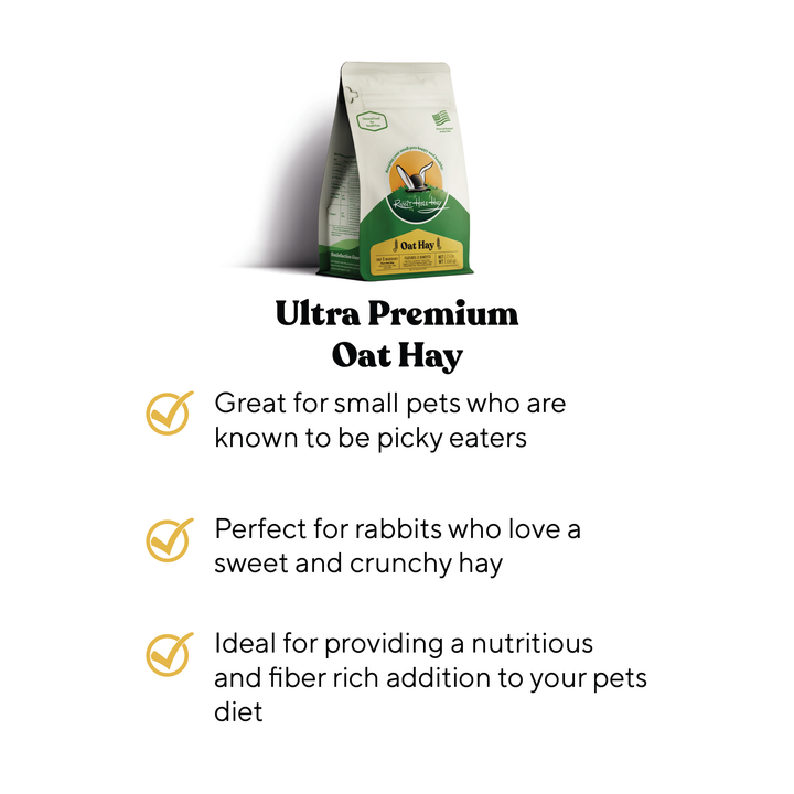 Rabbit Hole Hay Ultra Premium Oat Hay - - Hay by Rabbit Hole Hay