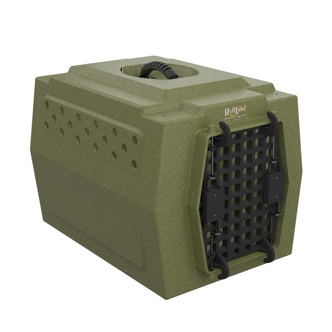 RuffLand Small Kennel - Olive Drab - Dog crates by Ruff Land Performance Kennels