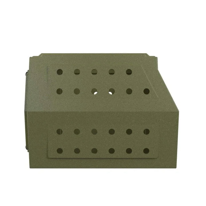 RuffLand Large Kennel - Olive Drab SUV (Slant Back) - Dog crates by Ruff Land Performance Kennels
