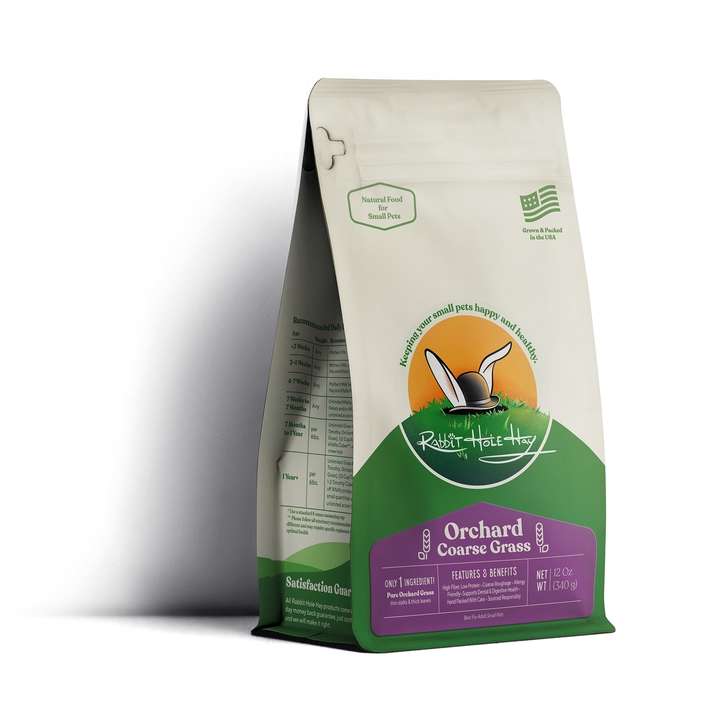 Rabbit Hole Hay Ultra Premium Coarse Orchard Grass - 12 oz - Hay by Rabbit Hole Hay