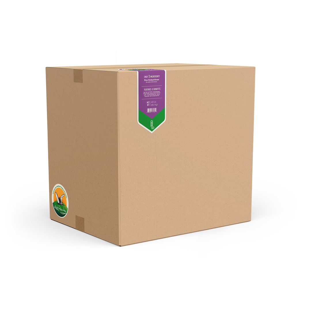Rabbit Hole Hay Ultra Premium Coarse Orchard Grass - 40 lb - Hay by Rabbit Hole Hay