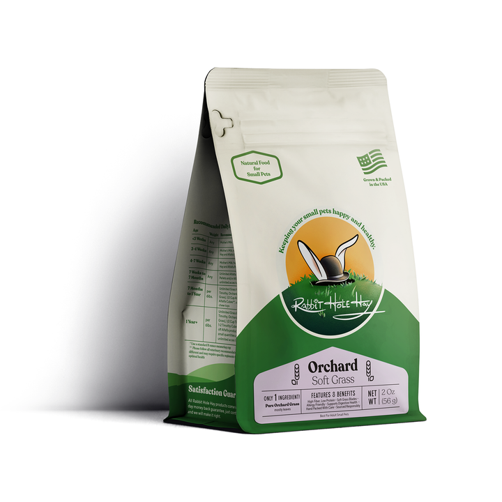 Rabbit Hole Hay Ultra Premium Soft Orchard Grass - - Hay by Rabbit Hole Hay