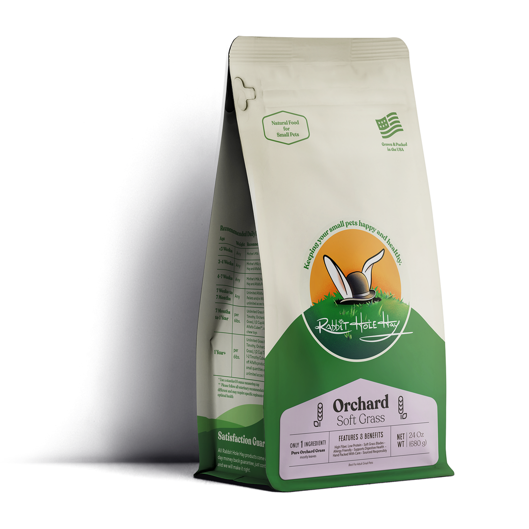 Rabbit Hole Hay Ultra Premium Soft Orchard Grass - 24 oz - Hay by Rabbit Hole Hay
