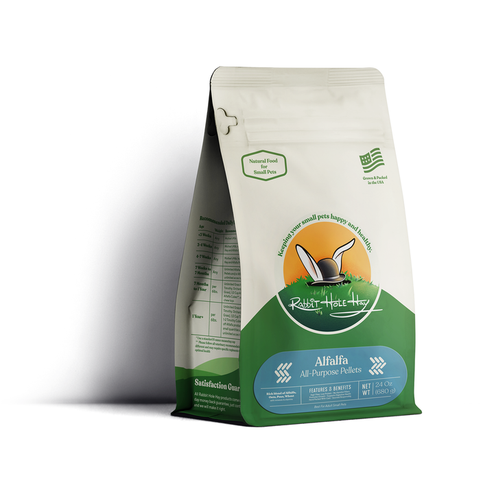 Rabbit Hole Hay All Natural Alfalfa Pellets - 24 oz - Pellets by Rabbit Hole Hay