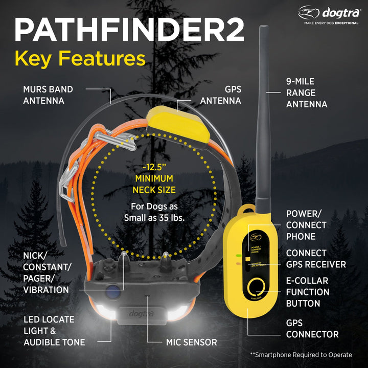 Dogtra Pathfinder2 E-Collar - - by Dogtra