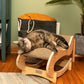 Armarkat Wooden Cat Rocking Chair - - Cat Scratcher by Armarkat