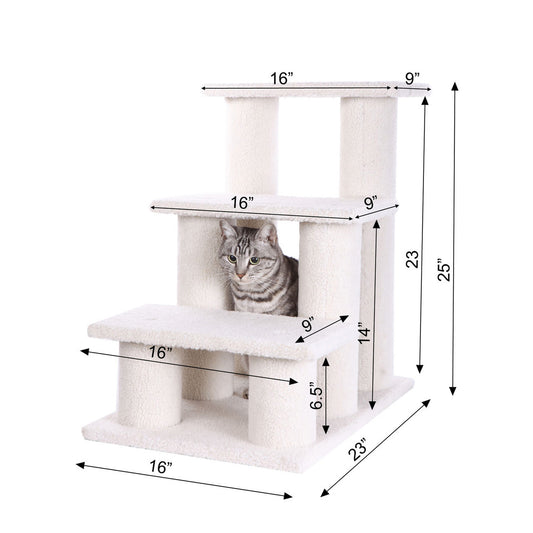 Armarkat 25" Cat Steps/Stairs - - Cat Tree by Armarkat