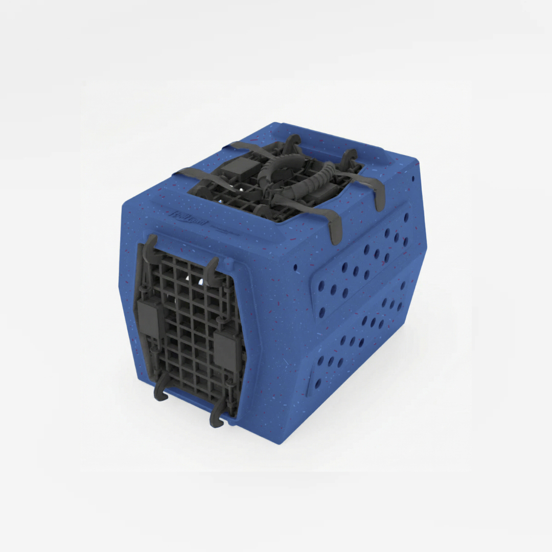 RuffLand Mini Kennel - Patriotic Blue - by Ruff Land Performance Kennels