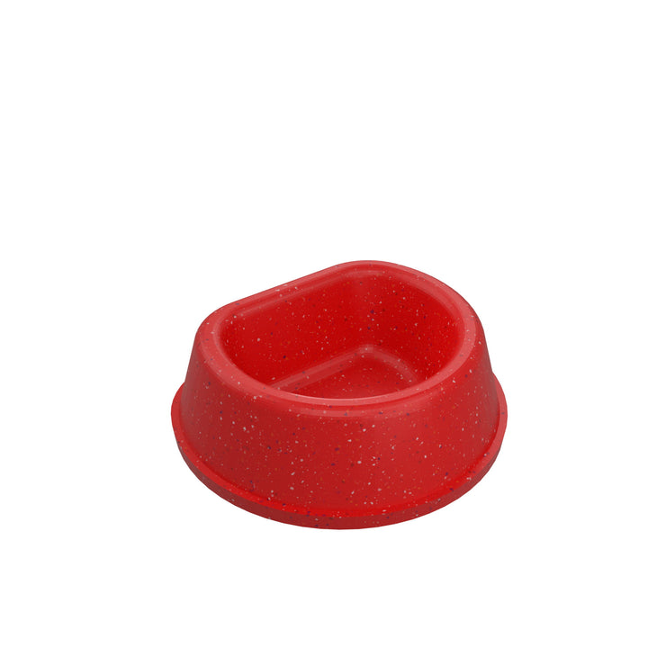 RuffLand Dog Bowl - Small Patriotic Red - Bowls by Ruff Land Performance Kennels