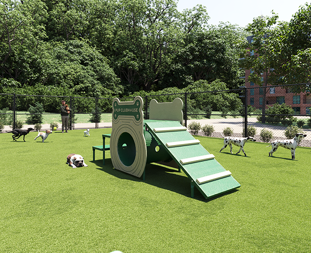 BarkPark Pup Clubhouse (Dog Bone) - - by BarkPark