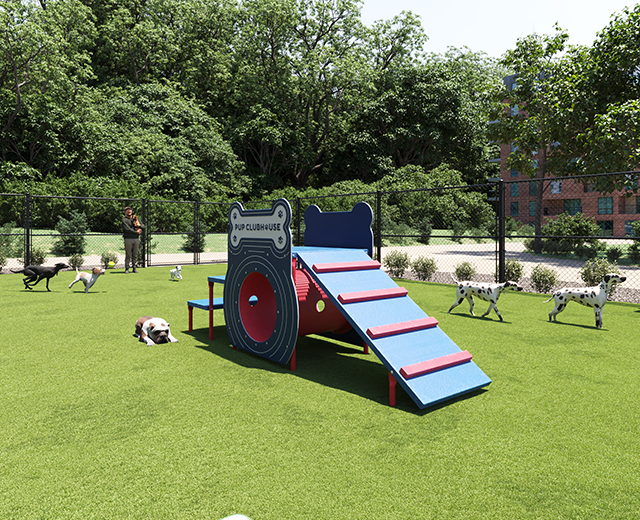 BarkPark Pup Clubhouse (Dog Bone) - - by BarkPark