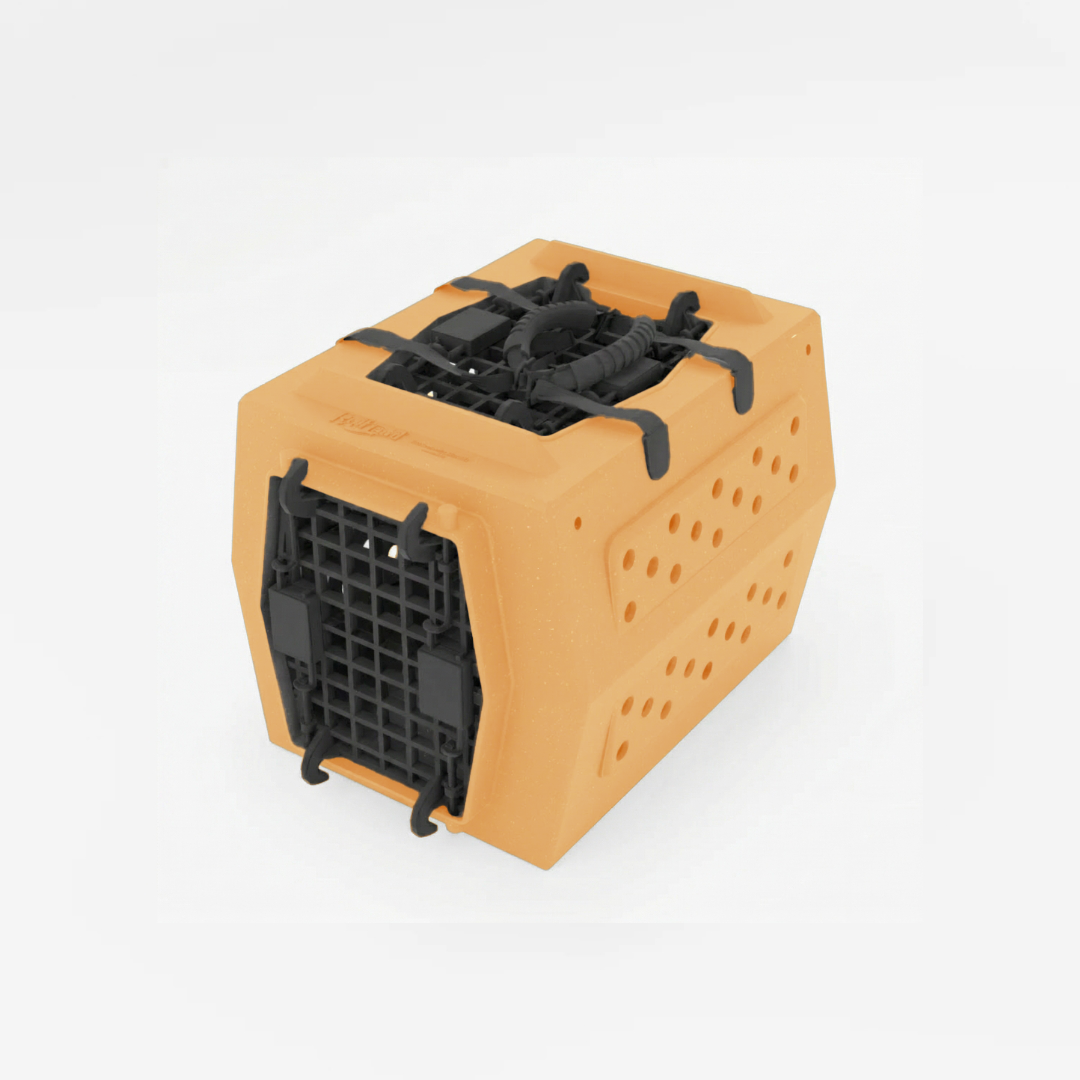 RuffLand Mini Kennel - Peaches and Cream - by Ruff Land Performance Kennels