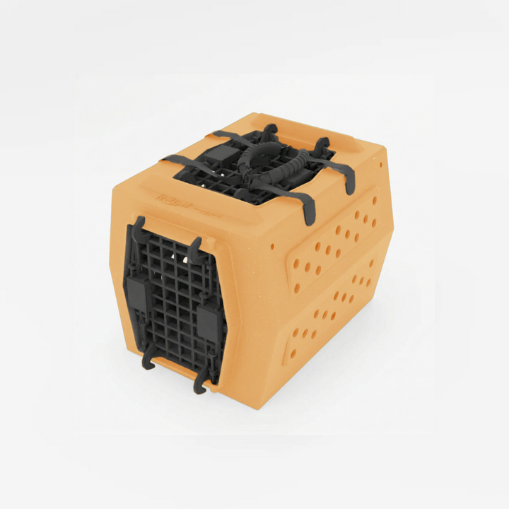 RuffLand Mini Kennel - Peaches and Cream - by Ruff Land Performance Kennels