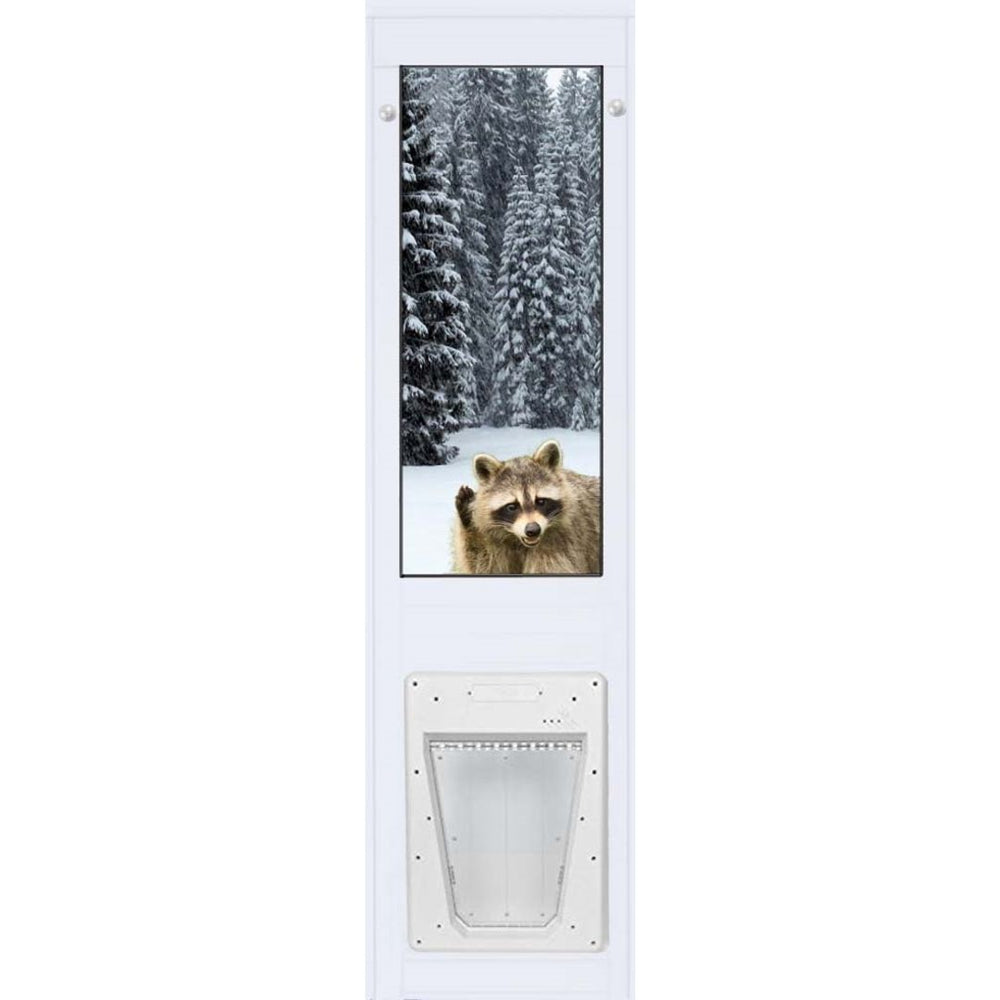 PetSafe Electronic - Security Boss Dual Pane Lockable Patio Pet Door - - Pet Doors by Security Boss