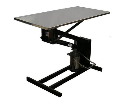 Petlift Economy Hydraulic Exam Table w/Stainless Steel Top