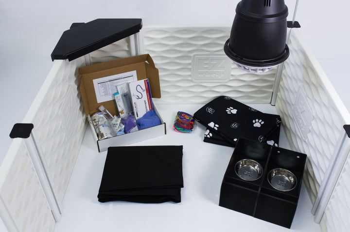 Bundles - EZclassic Pro Set - 48" x 48" x 18" Black Pad - by EZwhelp