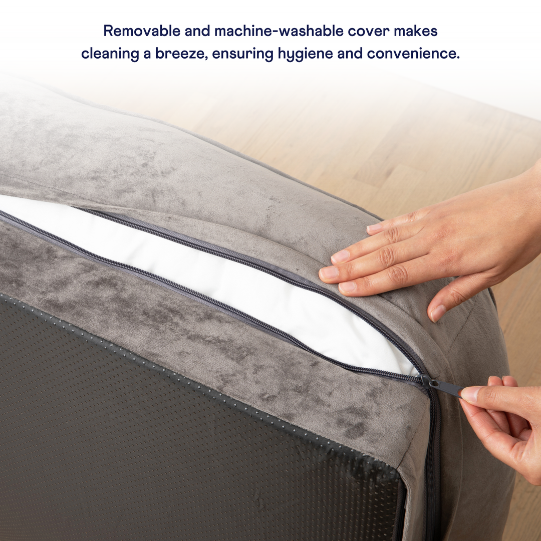 PupChill™ Cooling Bolster Dog Bed - - by Paw.com