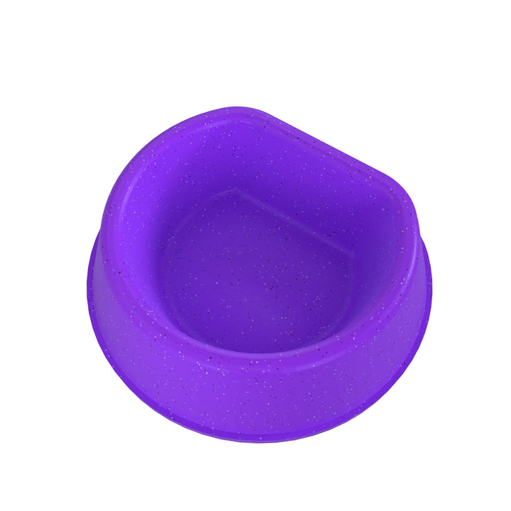 RuffLand Dog Bowl - Medium Purple Speckled - Bowls by Ruff Land Performance Kennels