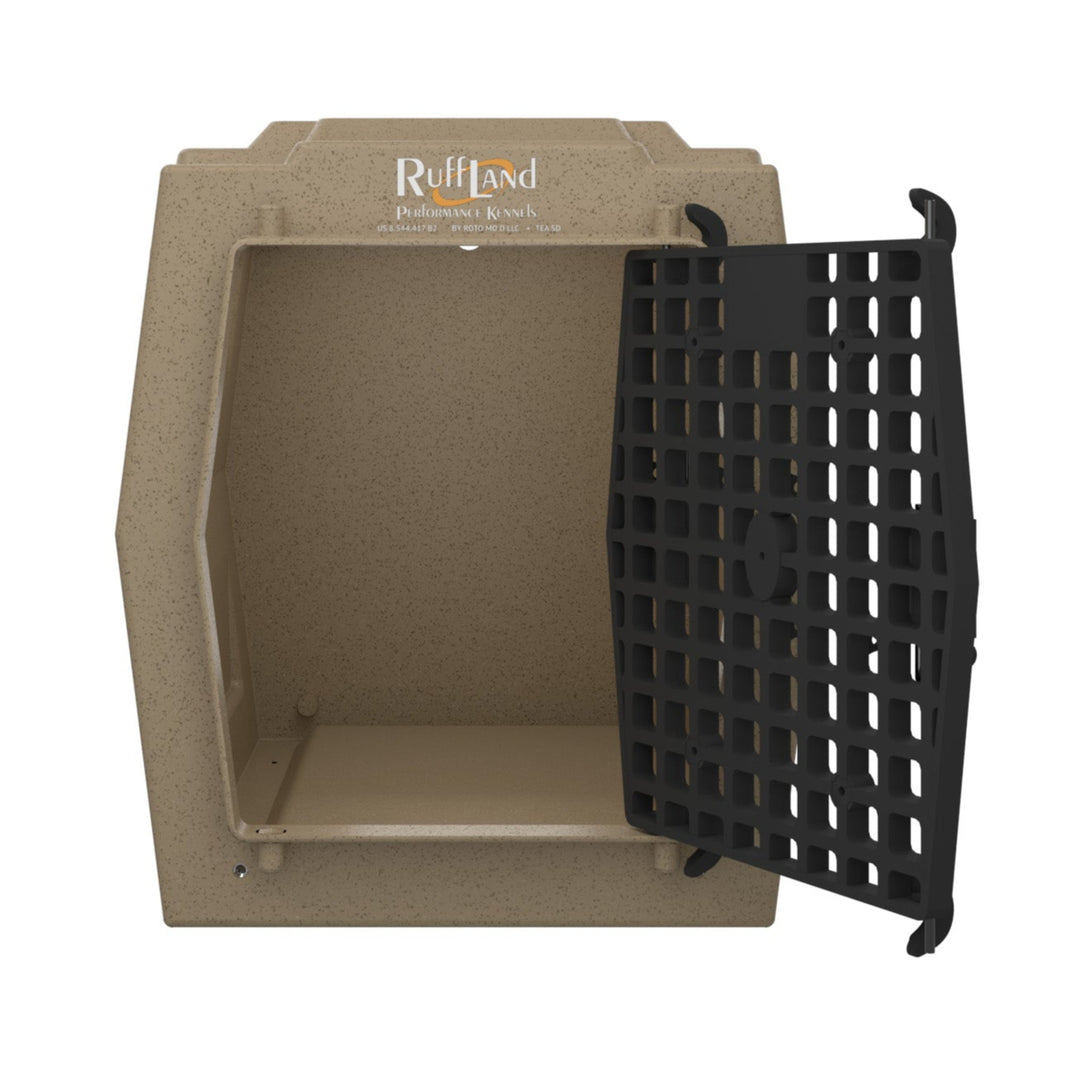 RuffLand Medium Kennel - Rockstone - Dog crates by Ruff Land Performance Kennels