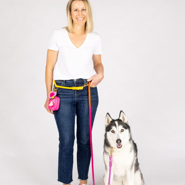 Roxy Hands-Free Rope Dog Leash