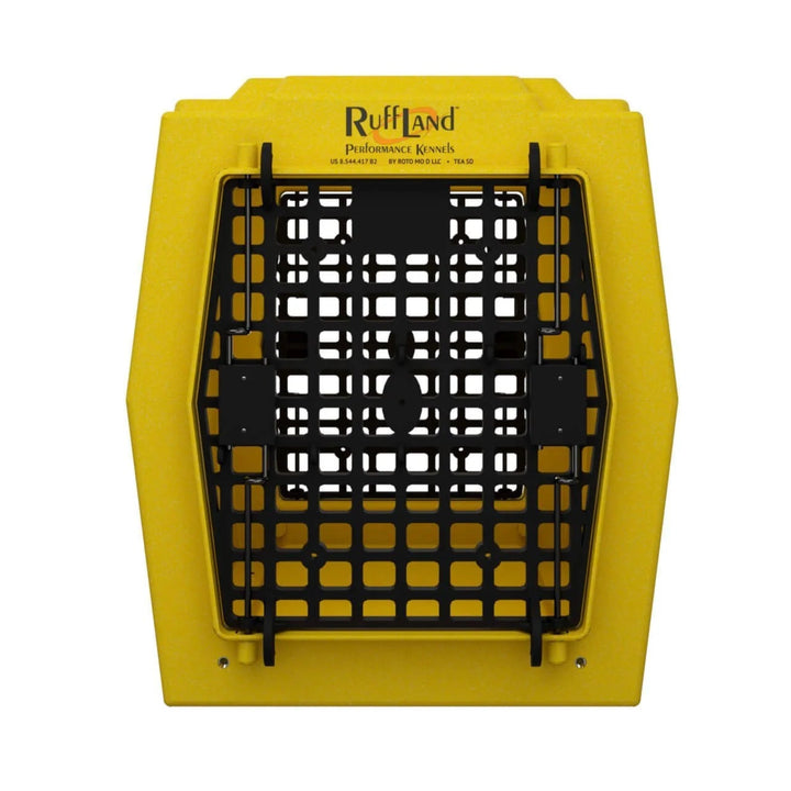 RuffLand Medium Kennel - Sunflower - Dog crates by Ruff Land Performance Kennels