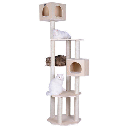 Armarkat 85" 5-Level Cat Tree with Two Condos - - Cat Tree by Armarkat