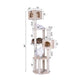 Armarkat 85" 5-Level Cat Tree with Two Condos - - Cat Tree by Armarkat