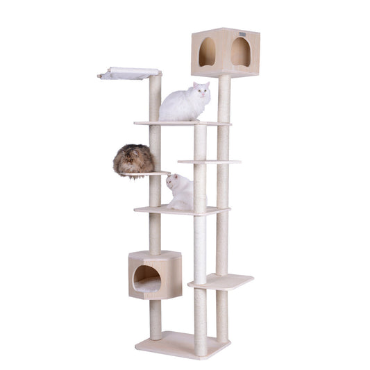 Armarkat 89" 7-Level Cat Tree with Two Playhouses - - Cat Tree by Armarkat
