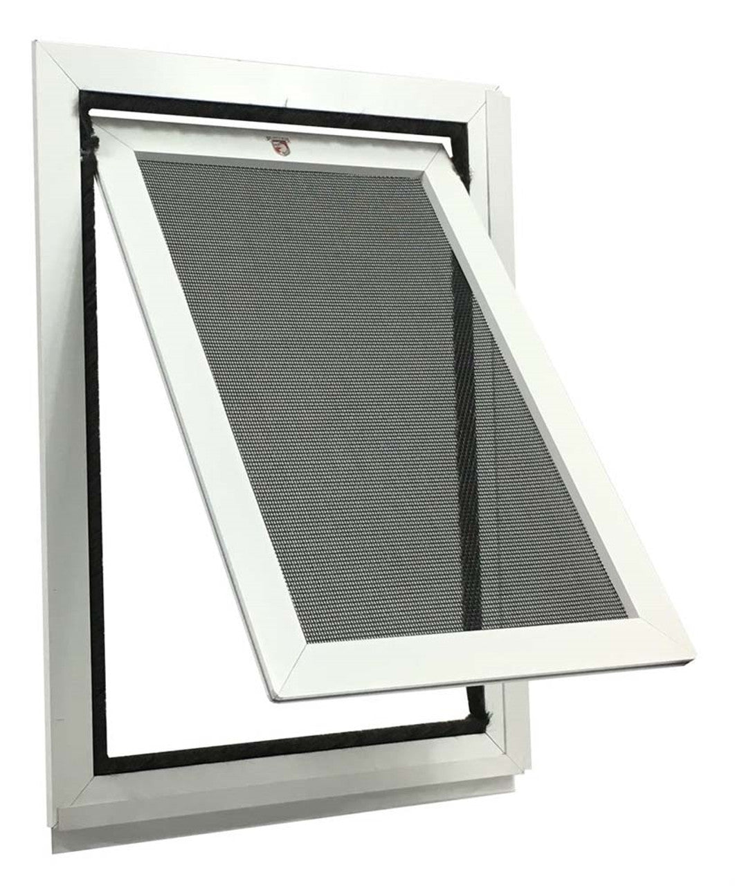 Security Boss Screen Pet Door for Sliding Screens - No Brace Bar - by Security Boss
