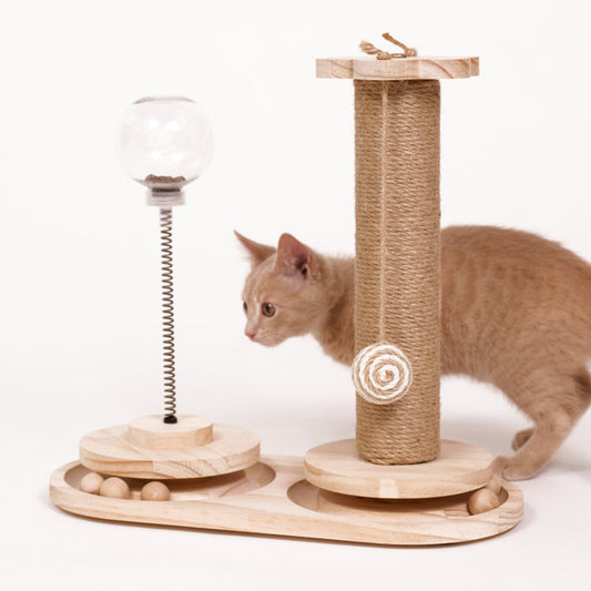 Armarkat Interactive Scratch Post and Activity Center - - Cat Post by Armarkat