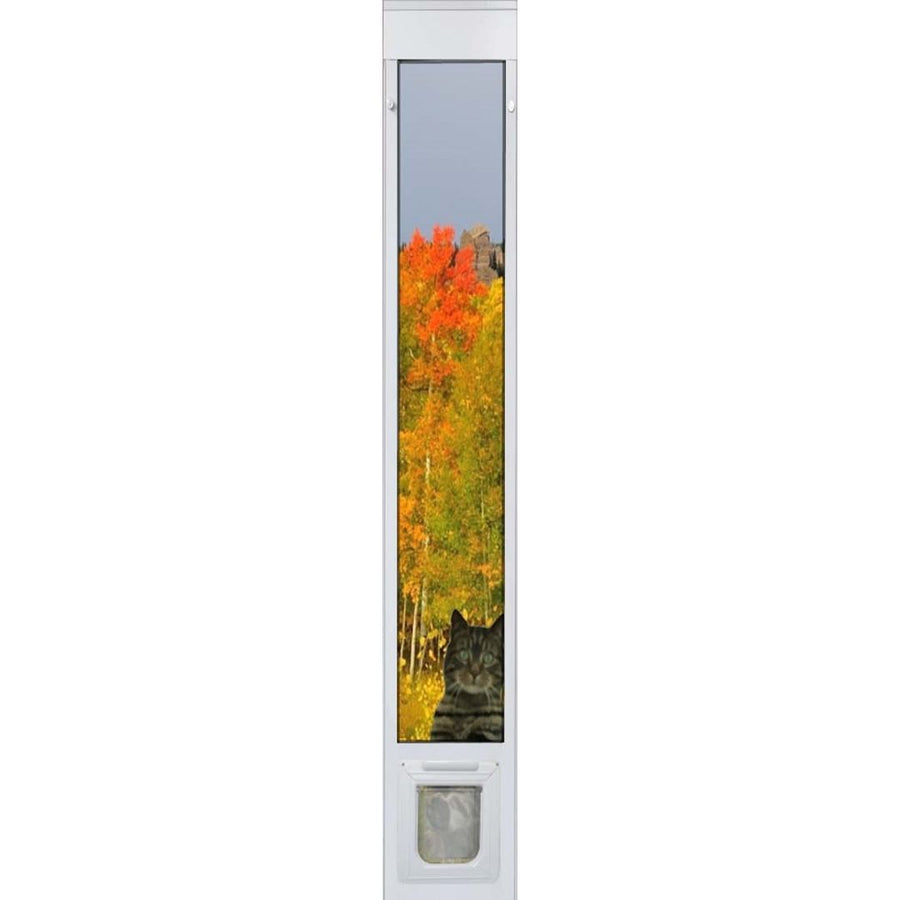 Security Boss Elite Super Selective Single Lockable Pane Patio Pet Door - - Pet Doors by Security Boss