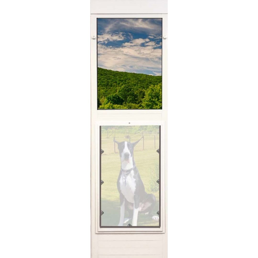 Security Boss Giant Breed Lockable Patio Pet Door - - Pet Doors by Security Boss