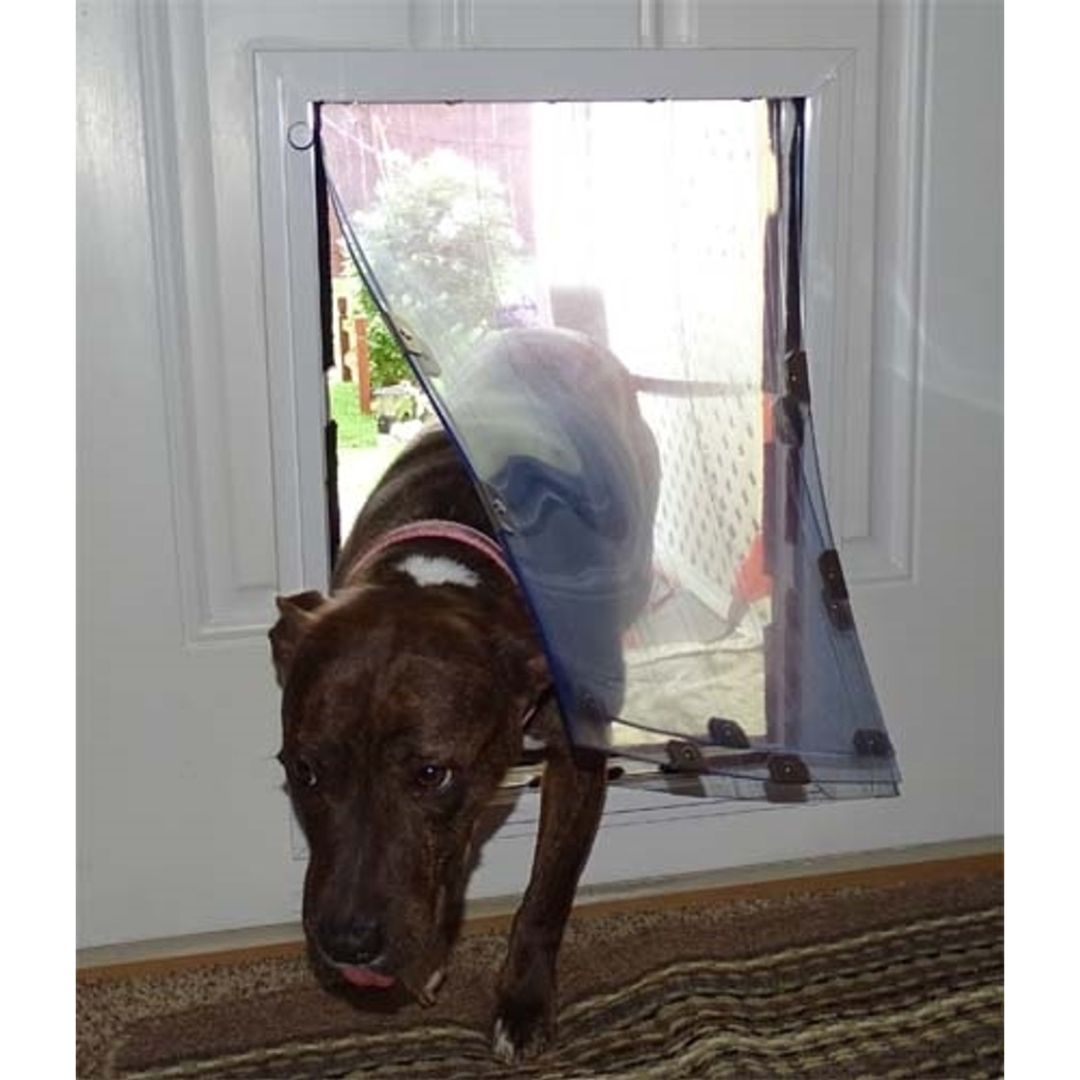 Security Boss MaxSeal Door Mount Pet Door - - by Security Boss