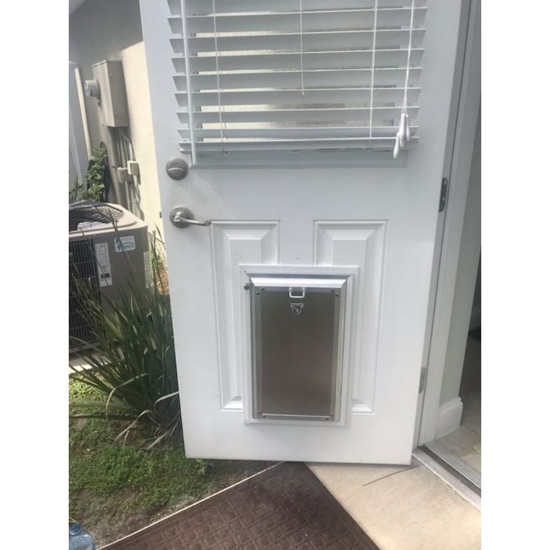 Security Boss MaxSeal PRO Pet Door for Doors - - by Security Boss
