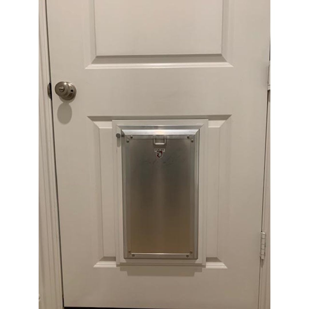 Security Boss MaxSeal PRO Pet Door for Doors - - by Security Boss
