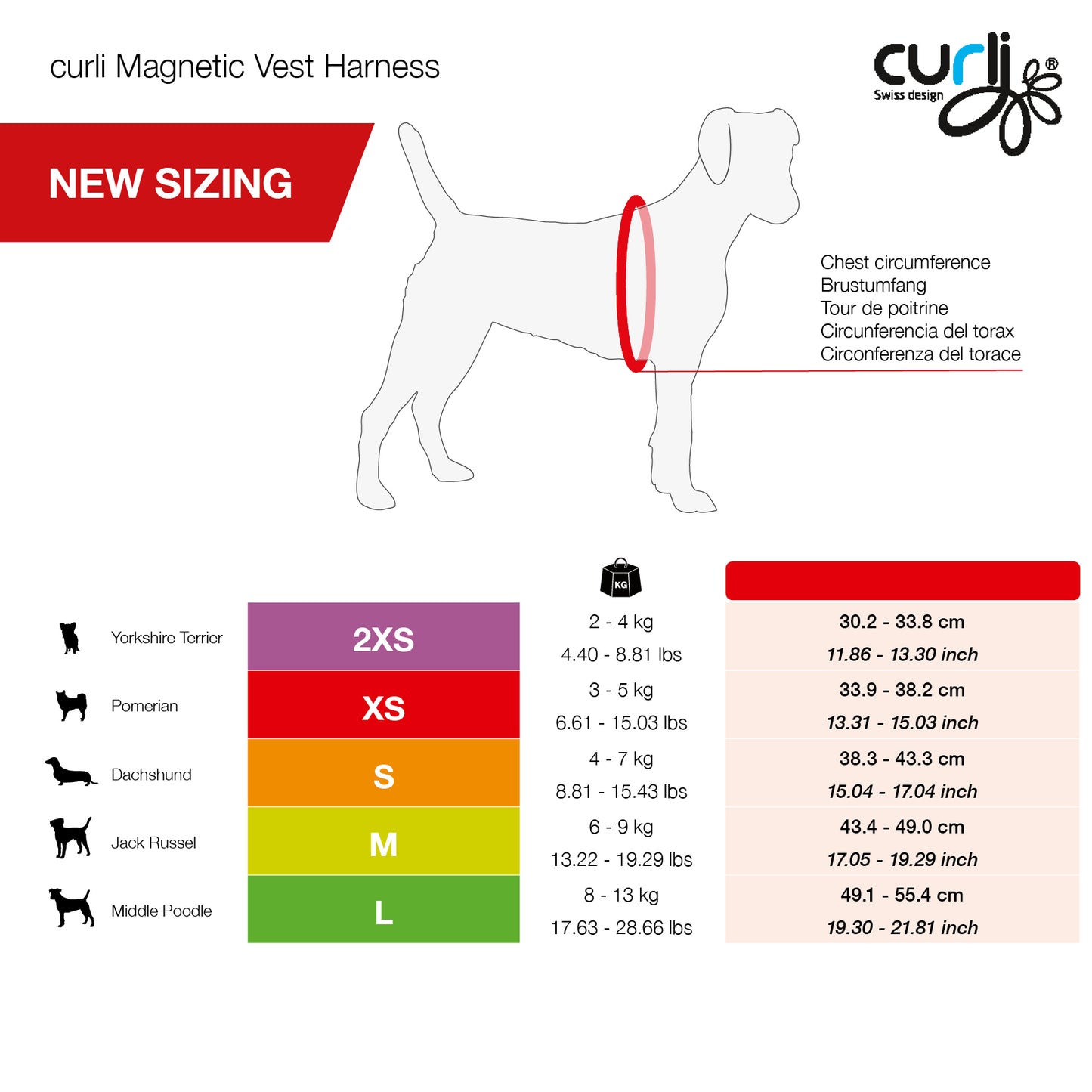 Curli Magnetic Vest Harness V2