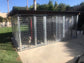 TK Products Complete 5'W Kennel w/8-3” Stainless Steel Bolt Assemblies - - Dog Kennels & Runs by TK Products