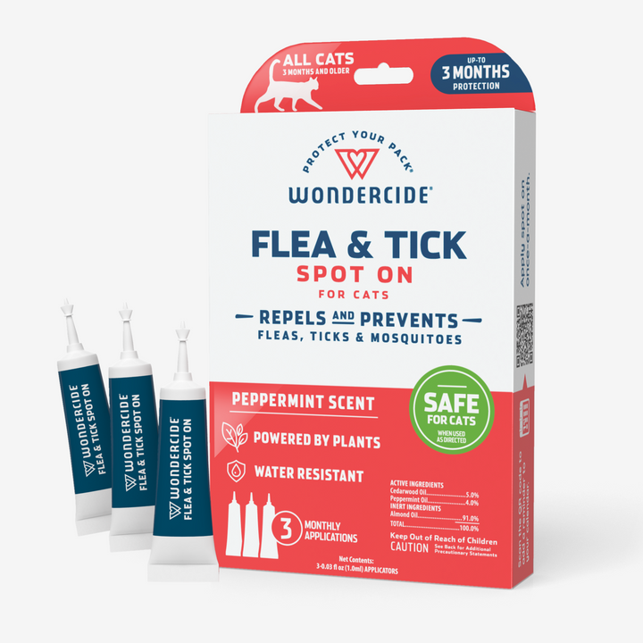 Flea & Tick Spot On for Dogs + Cats - - sale by Wondercide