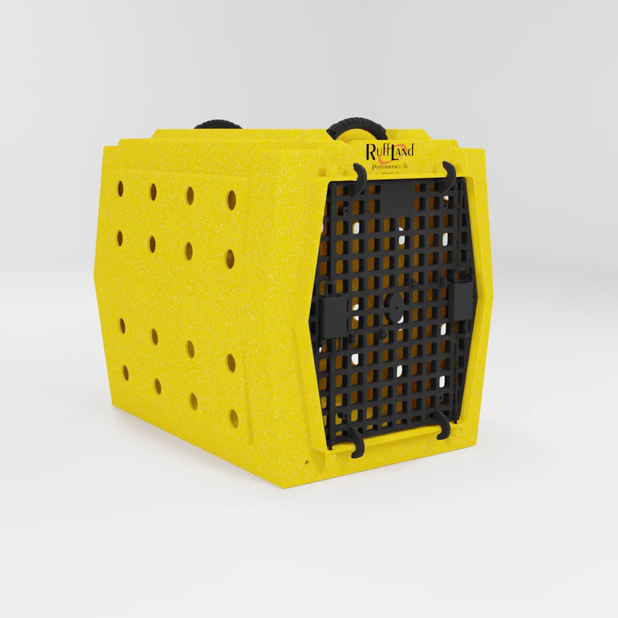 RuffLand Backseat Rider - Sunflower Yellow - Dog crates by Ruff Land Performance Kennels