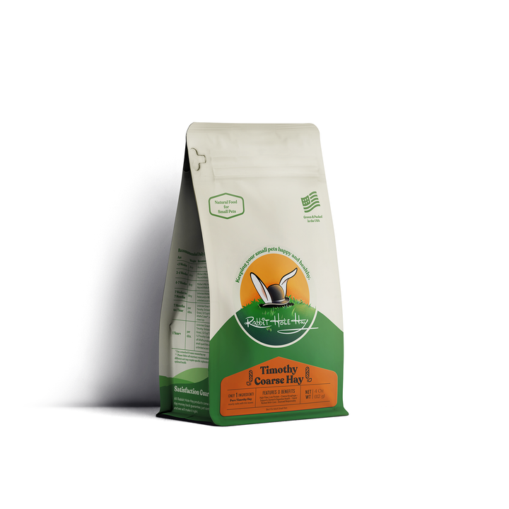 Rabbit Hole Hay Ultra Premium Coarse Timothy Hay - 12 oz - Hay by Rabbit Hole Hay