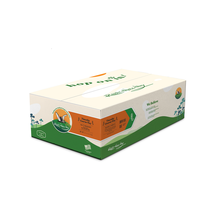 Rabbit Hole Hay Ultra Premium Coarse Timothy Hay - 10 lb - Hay by Rabbit Hole Hay