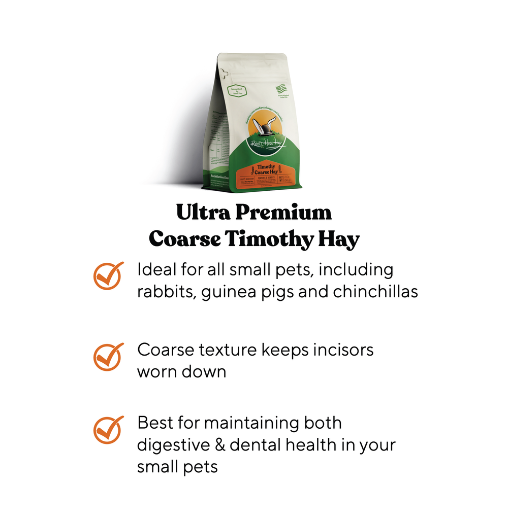 Rabbit Hole Hay Ultra Premium Coarse Timothy Hay - - Hay by Rabbit Hole Hay
