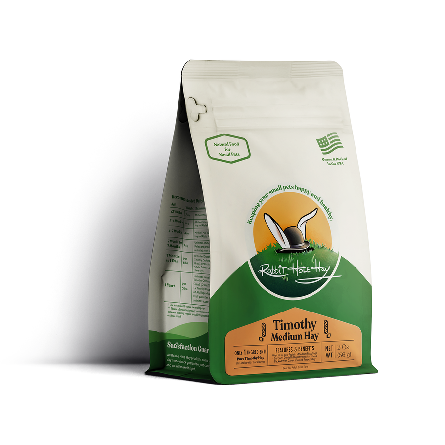 Rabbit Hole Hay Ultra Premium Medium Timothy Hay - - Hay by Rabbit Hole Hay
