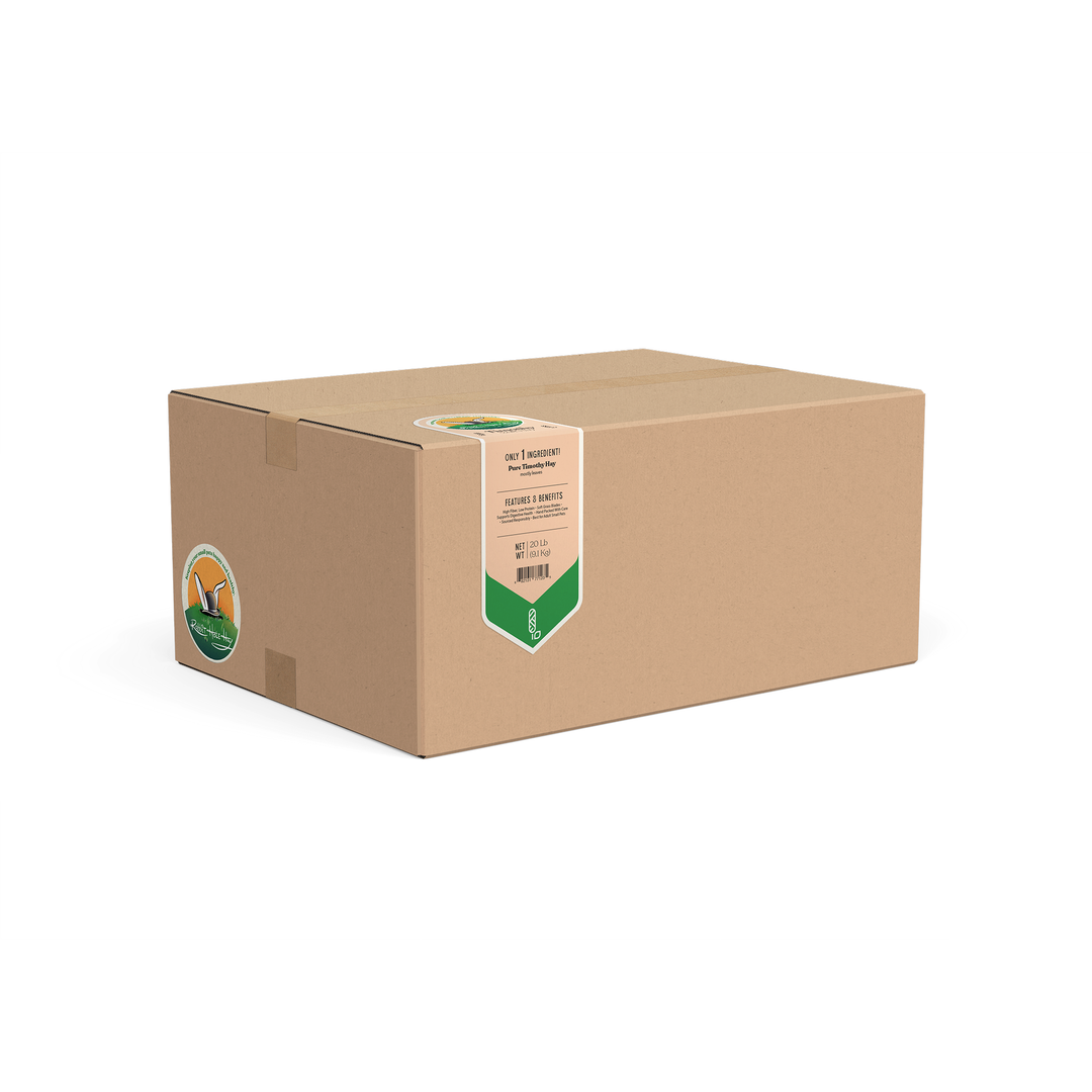 Rabbit Hole Hay Ultra Premium Soft Timothy Hay - 20 lb - Hay by Rabbit Hole Hay