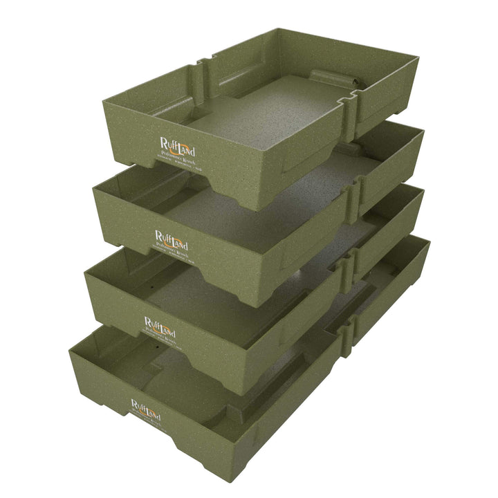 RuffLand Easy Rider™ Top Tray - Olive Drab - by Ruff Land Performance Kennels