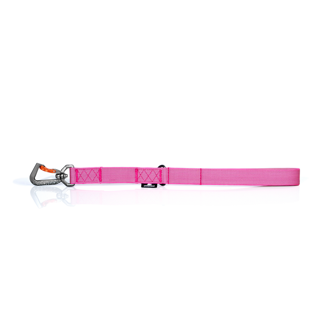 Sleepypod Traffic Leash - Pink Peony Chromaweave - Leash by Sleepypod